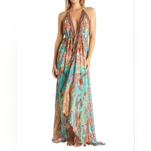 La Moda Resort Halter 3-Way Wear Maxi Dress